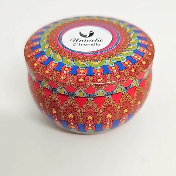 Univela Scented Citronella Candles Handcrafted Natural Soy Wax Table Top (NOB) - Picture 5 of 10